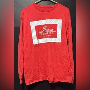 🪅Iowa Hawkeyes Melon Color Long Sleeve T-shirt